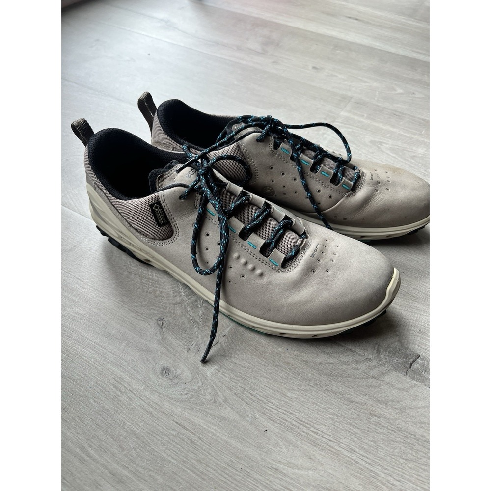 Ecco Biom Venture GTX Gore Tex Yak Leather Hiking Shoes Size 40 - Picture 1 of 7